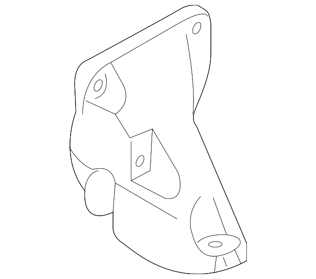 11233-AF401 Деталь FRONT MOUNT BRKT, LEFT