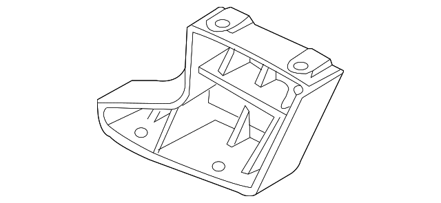 BR5G-51-077 Деталь HEADLAMP ASSY MOUNT BRACKET, LEFT