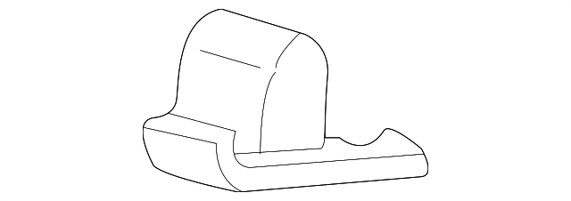 F75Z4730DB Деталь BUMPER, RIGHT