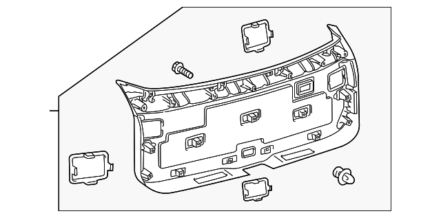64780-0E020-B0 LOWER TRIM PANEL