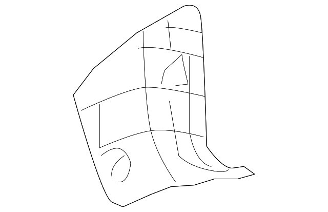 BBM4-68-390C-02 Деталь COWL TRIM, LEFT