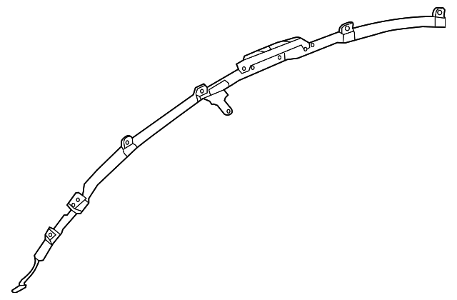 85020-3R000 Деталь HEAD AIR BAG, RIGHT