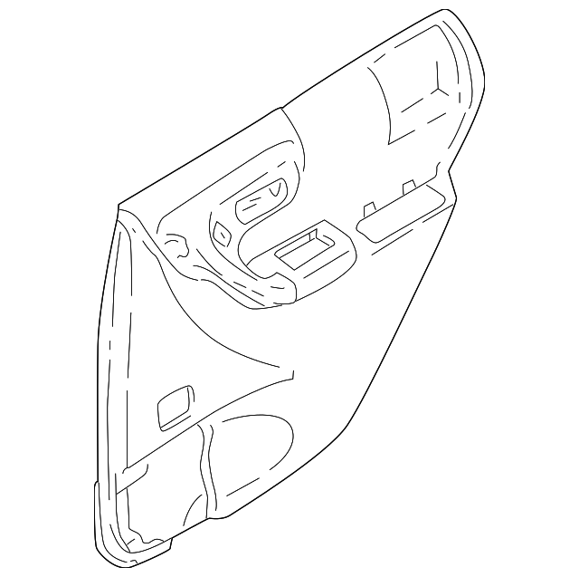 94056FC061GA Деталь DOOR TRIM PANEL, RIGHT