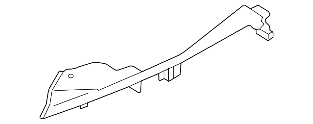 92150-C1000 Деталь UPPER BRACKET, LEFT