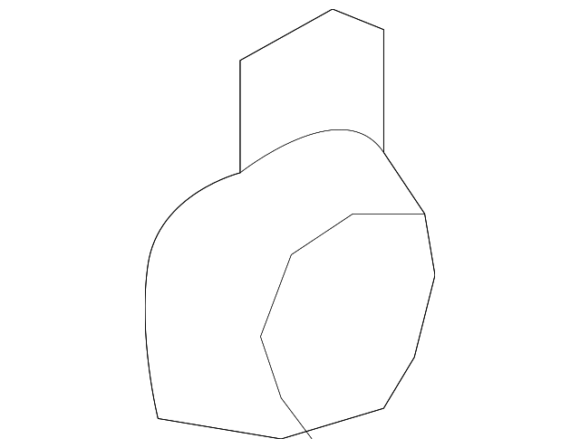 BT4Z-7860262-AE Деталь RETRACTOR ASSY COVER, LEFT