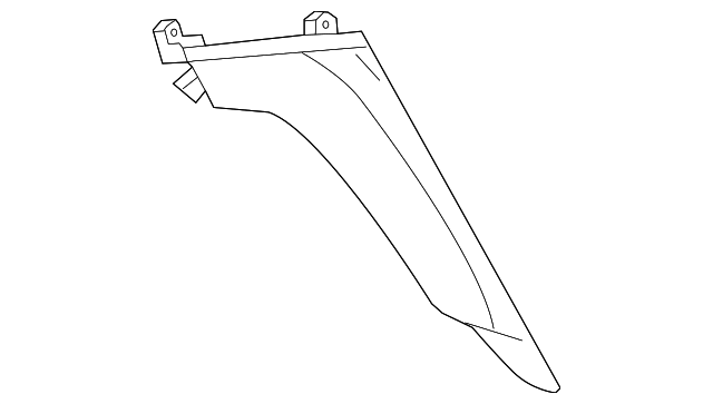 20756042 Деталь TRIM COVER, LEFT