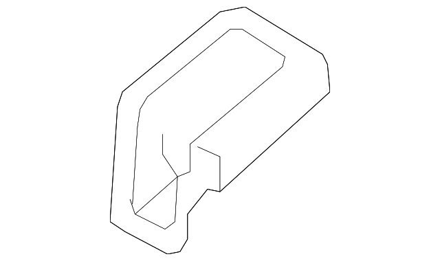 88393-ZM00B STRIKER COVER, LEFT