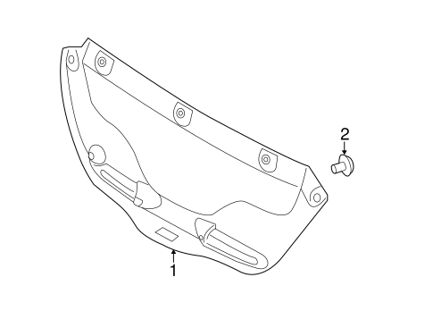 Accent INTERIOR TRIM - TRUNK