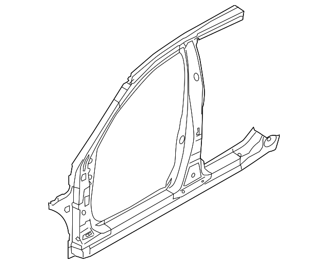 71130-2T000 Деталь APERTURE REINF, LEFT