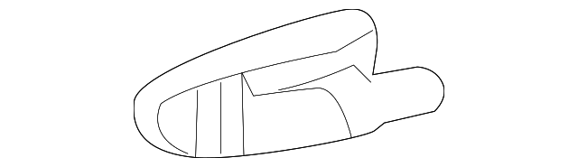 72525-06080-A0 Деталь RECLINE LEVER, RIGHT