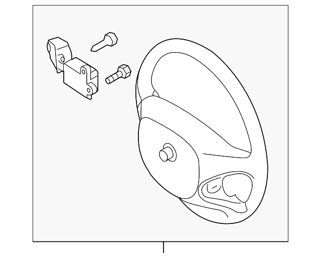 4811086Z40 Деталь STEERING WHEEL