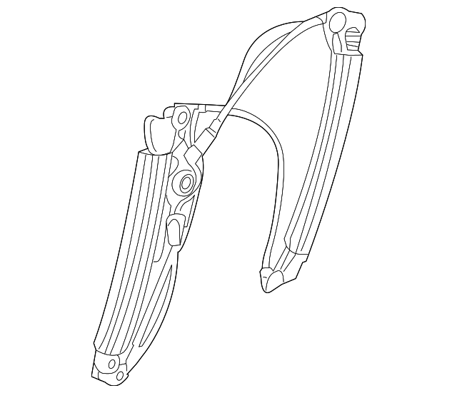 51-33-7-202-479 Деталь WINDOW REGULATOR, LEFT
