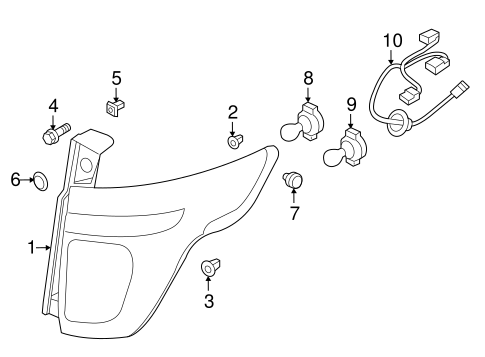 Explorer BULBS - CHASSIS 5