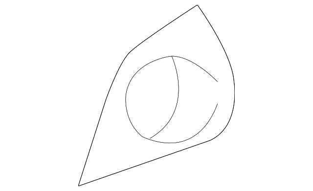 51-45-7-055-671 Деталь OUTER FINISH PNL, LEFT