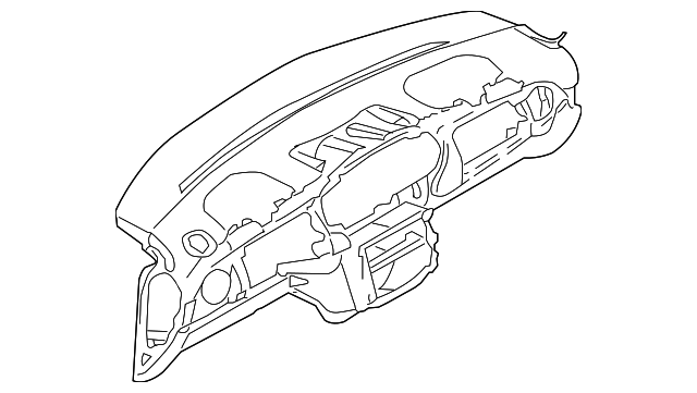51-45-7-128-609 Деталь INSTRUMENT PANEL