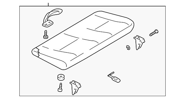 8710568DL0 Деталь SEAT CUSHION