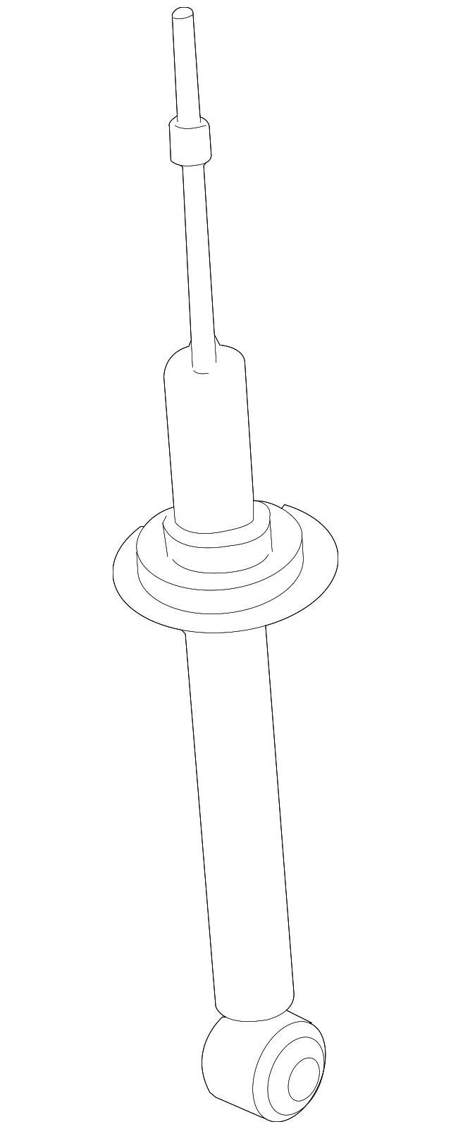 MR589412 Деталь STRUT, LEFT