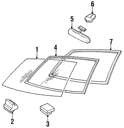 Sportage GLASS - WINDSHIELD