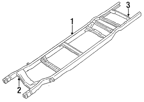 E-350 Econoline Club Wagon FRAME & COMPONENTS