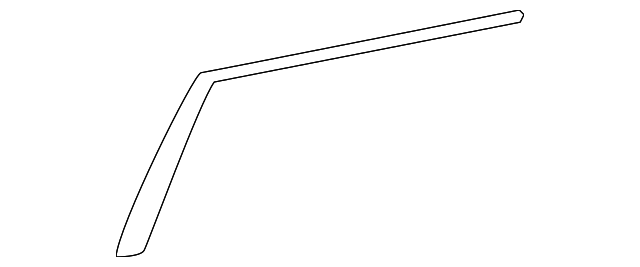 75935-02010 Деталь BLACK OUT TAPE, RIGHT