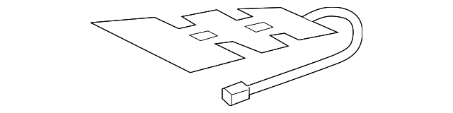 81134-T0A-L81 Деталь HEATER, R. FR. SEAT CUSHION