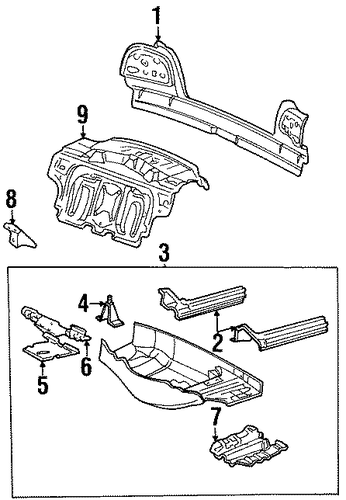 328i REAR BODY & FLOOR 2