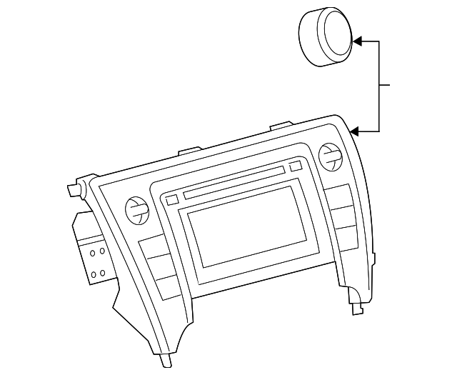 86804-06180 Деталь RECEIVER