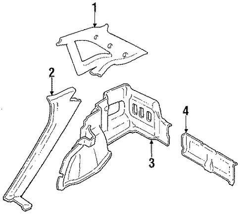 Legacy QUARTER PANEL TRIM 2