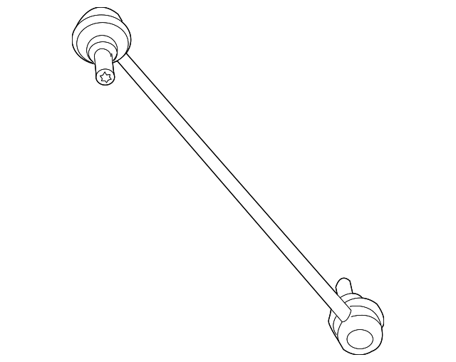 7B0-411-315-A Деталь STABILIZER LINK, LEFT