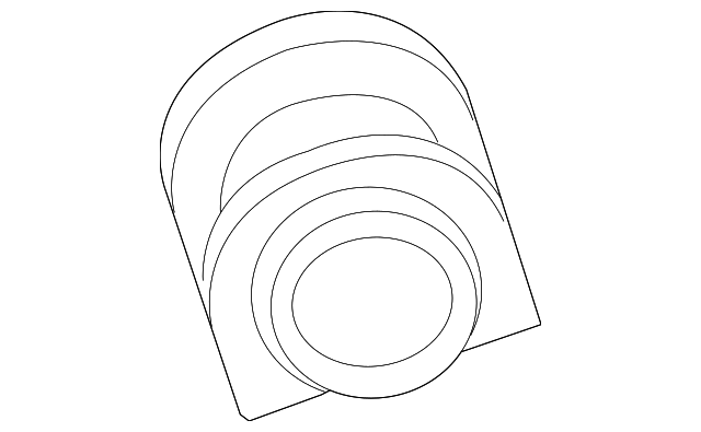 7B0-411-314-A Деталь STABILIZER BAR BUSHING, RIGHT