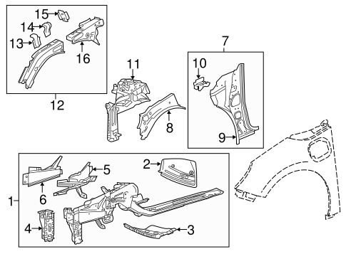 Volt STRUCTURAL COMPONENTS & RAILS