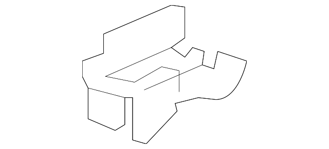 23114553 Деталь REAR PANEL BRACKET, RIGHT