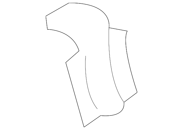 23234936 Деталь FENDER MTG BKT, RIGHT