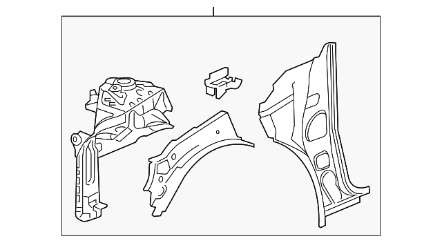 23347197 Деталь APRON ASSY, LEFT