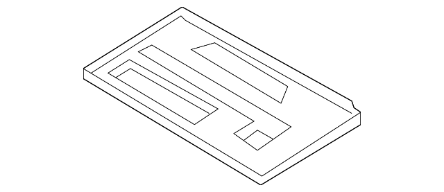 3C0-804-869-C Деталь BATTERY TRAY