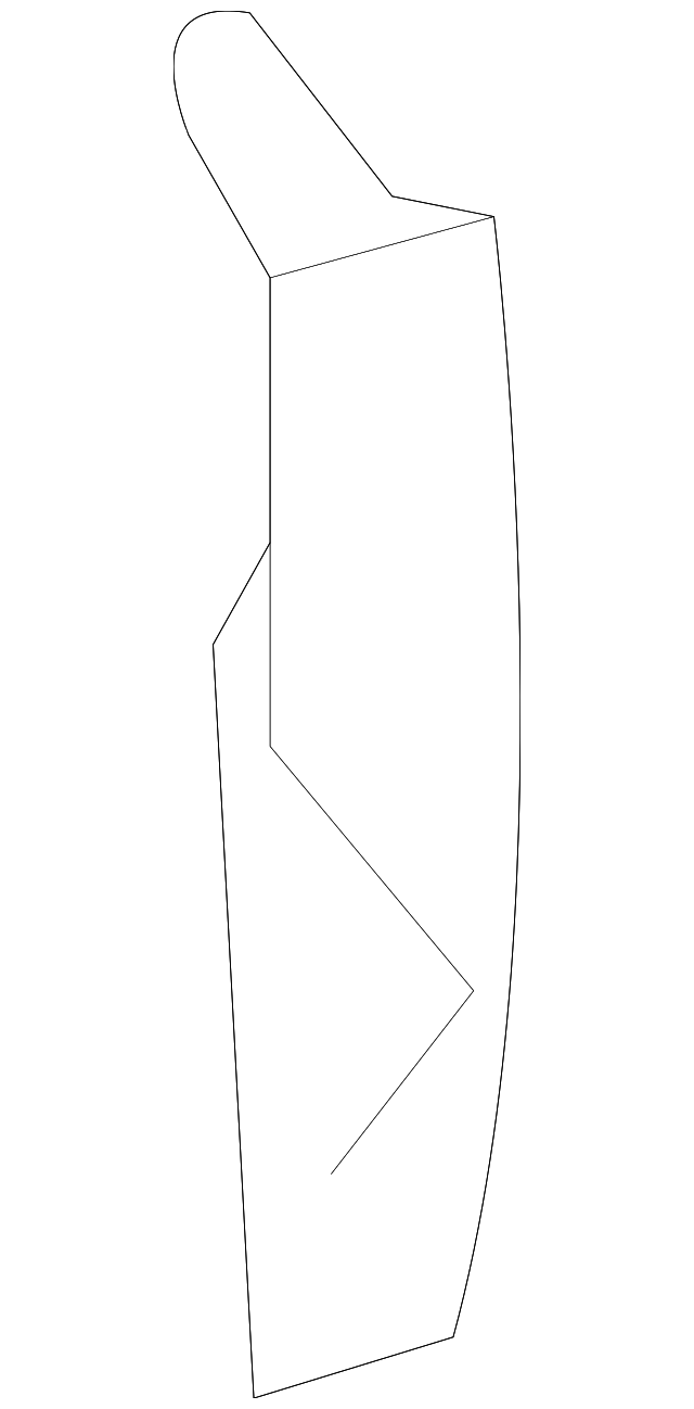 84142-3D000 REAR INSULATOR, RIGHT