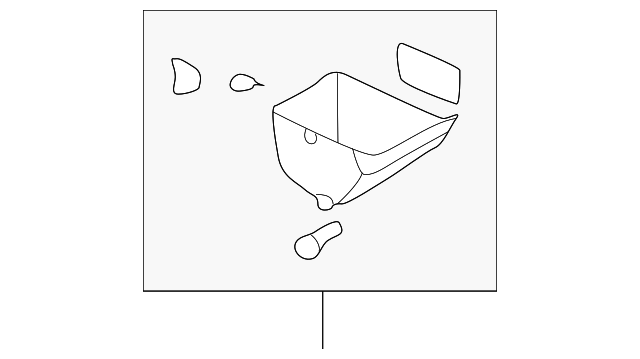 8619A001HA Деталь BOX ASSY