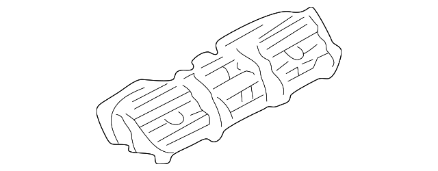 MR512557 Деталь VENT GRILLE