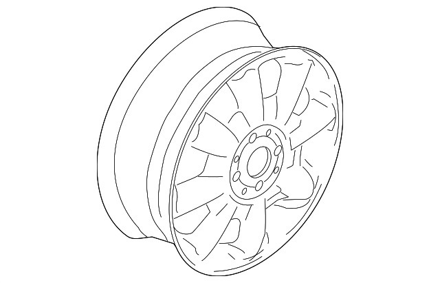 36-11-1-512-349 Деталь WHEEL, ALLOY