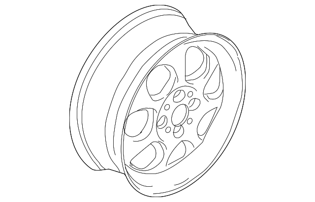 36-11-1-512-459 Деталь WHEEL, ALLOY
