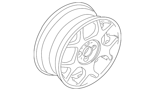 36-11-1-512-351 Деталь WHEEL, ALLOY