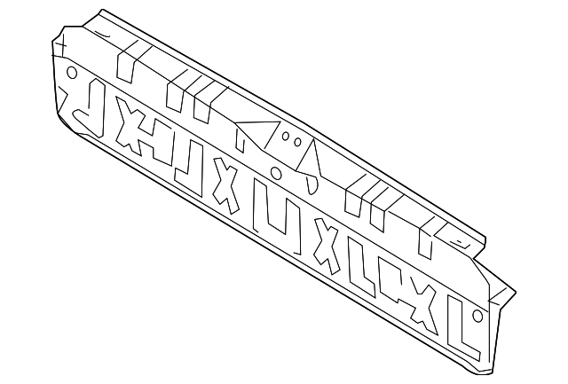 79100-5Z030 Деталь REAR BODY PANEL
