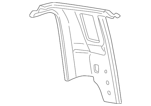 F65Z1840477A Деталь CORNER REINF, LEFT