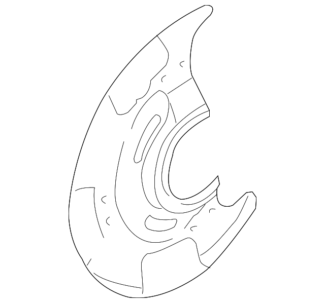 26290FE030 Деталь BACKING PLATE