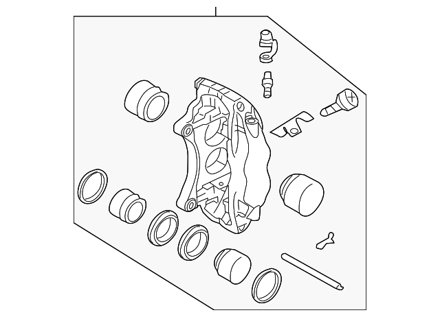 26292FE032 Деталь CALIPER, LEFT