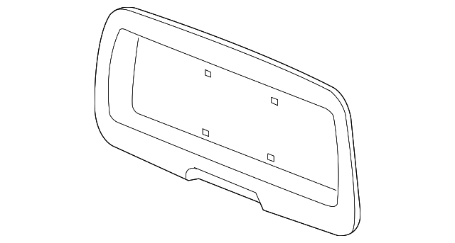 88980652 Деталь LICENSE POCKET