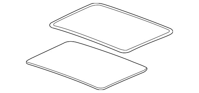 15842985 SUNROOF GLASS