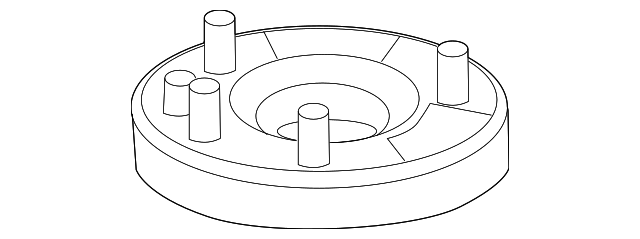 51920-SJA-013 Деталь RUBBER, FR. SHOCK ABSORBER MOUNTING