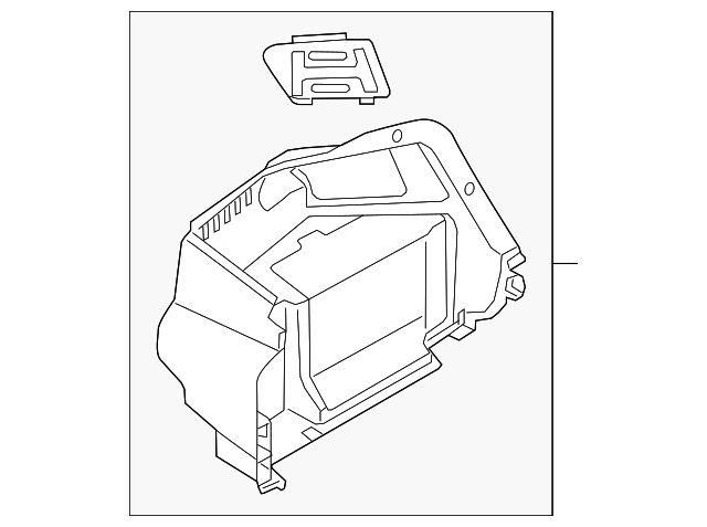 85740-4U600VA Деталь TRUNK SIDE TRIM, RIGHT