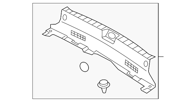 85770-2T000VA Деталь REAR BODY TRIM